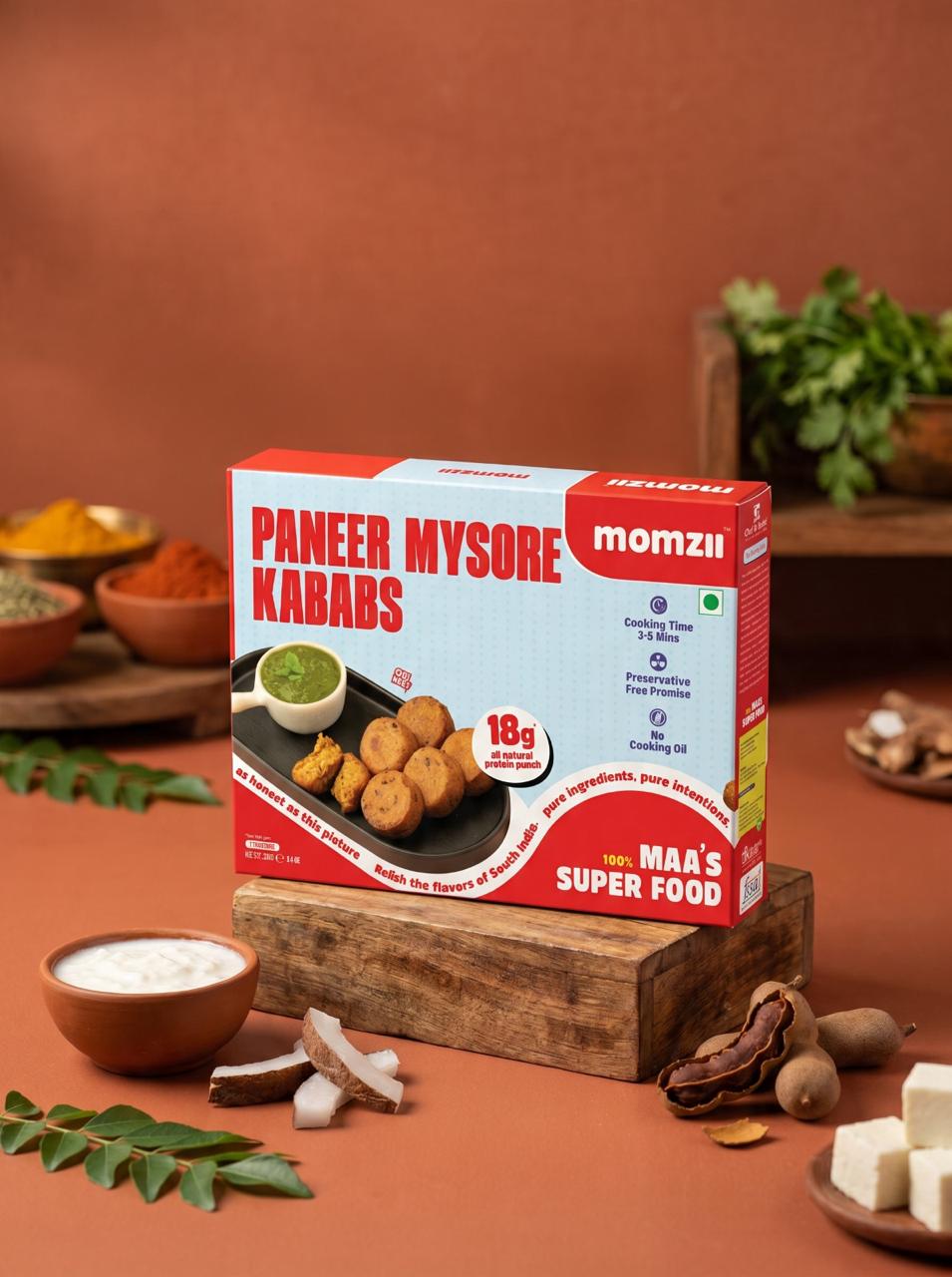 Paneer Mysore Kababs