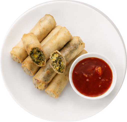 Spinach Cheese Rolls